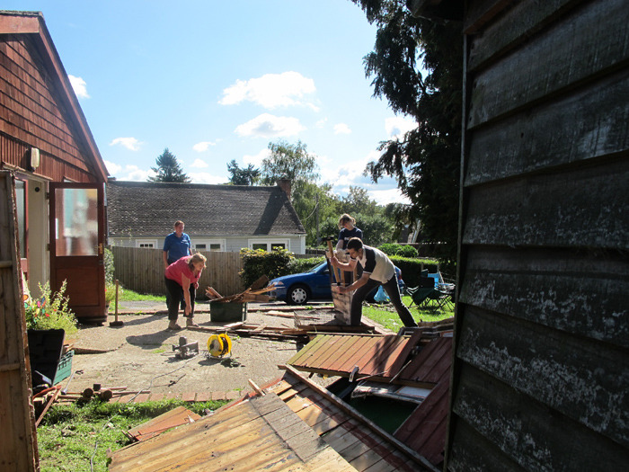 shed demolition